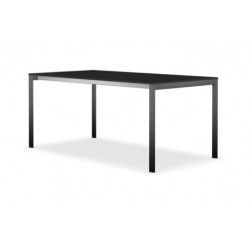 KRISTALIA EASY TAFEL ZWART cm 80 x 123 x h75