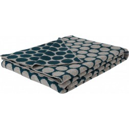 ZUIVER COSIMA PLAID BLAUW cm 130 x 170