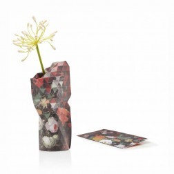 TINY MIRACLES PAPIEREN VAAS COVER STILLEVEN MET BLOEMEN KLEIN