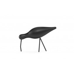 NORMANN COPENHAGEN SHOREBIRD LARGE ZWART  cm b22 x h14 x d6,5 