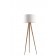 ZUIVER TRIPOD WOOD STAANDE LAMP WIT cm dia50 x h151
