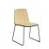 NORMANN COPENHAGEN JUST STOEL PER SET VAN 4 HOUT/ZWART cm 53 x 53 x h79