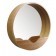 ZUIVER ROUND WALL SPIEGEL HOUT SMALL cm dia40 x 8