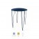 ATIPICO CHELE TAFEL ROND cm dia60 x h75