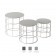 ATIPICO RETON TAFELS ROND SET VAN 3