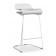 KRISTALIA BCN BARSTOEL WIT cm 44 x 45 x h78