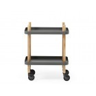 NORMANN COPENHAGEN BLOCK TABLE DONKERGRIJS