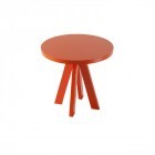 ATIPICO A.NGELO TAFEL ORANJE ROND