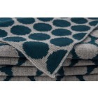 ZUIVER COSIMA PLAID BLAUW DETAIL