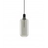 NORMANN COPENHAGEN AMP LAMP LARGE SMOKE/ZWART cm dia11,2 x h26