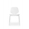 NORMANN COPENHAGEN MY CHAIR SET VAN 4 WIT/WIT cm 50 x 53 x h80