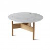 ATIPICO ORBITAL TAFEL EIK/CARRARA ROND LARGE